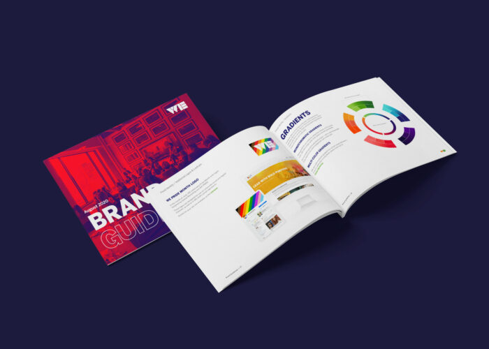 WE Agency Brand Guidelines Visual Identity Refresh Design
