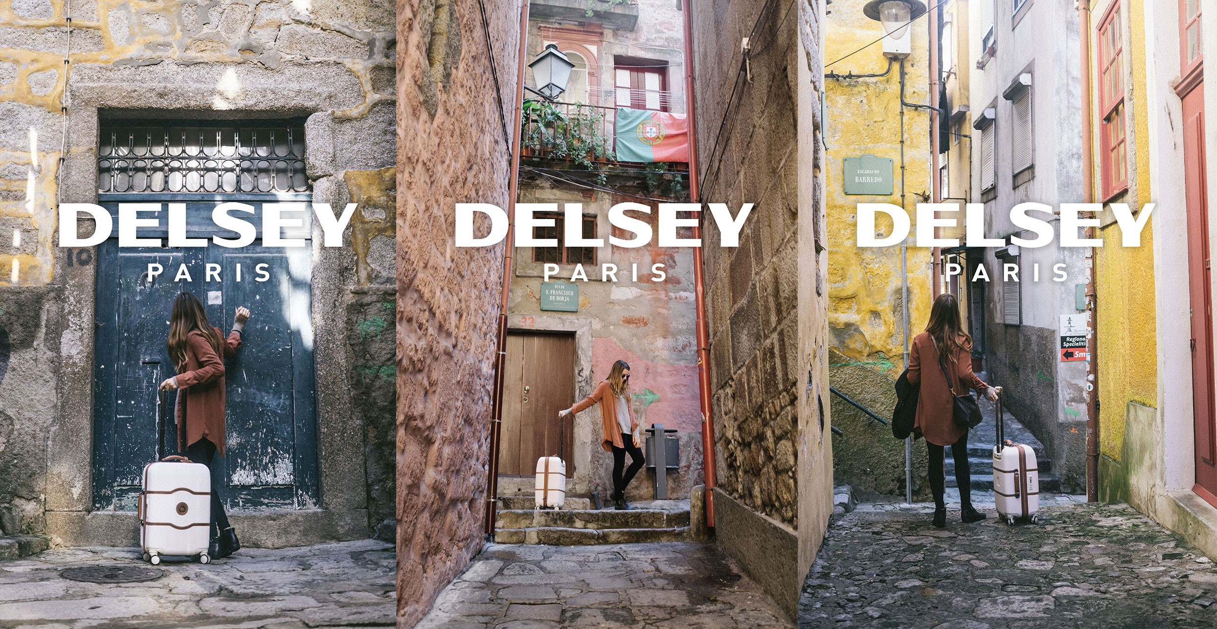 Delsey Luggage Brand Collaboration
